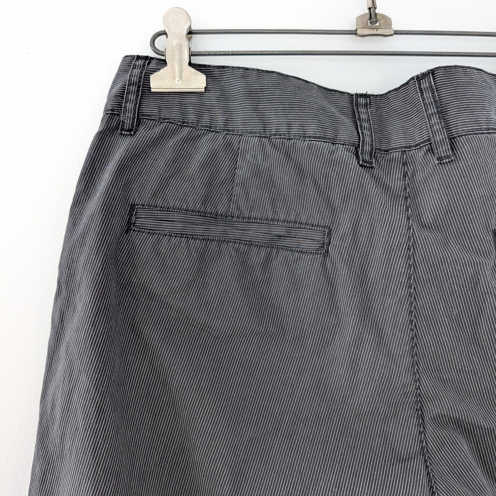 2/15$ Mexx Women's Black Pants With Fine Strips - Size 6 / 36 - Picture 7 of 7